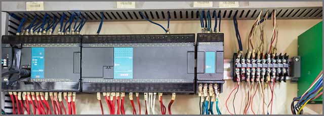 Large industrial control cabinet