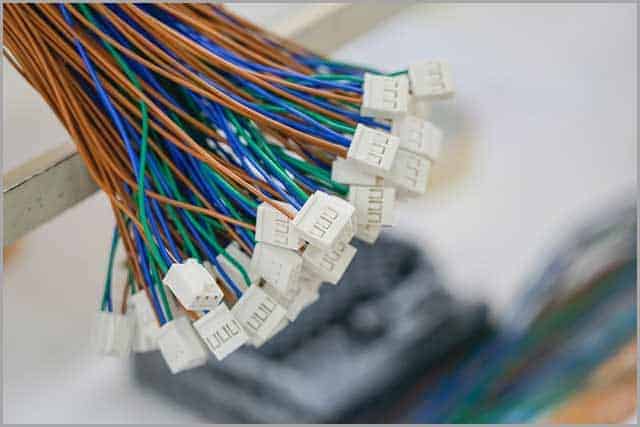 Colorful Wire set for assembling electrical appliances