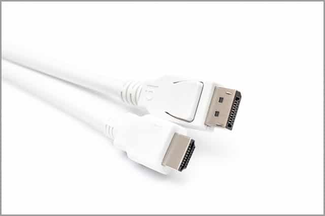 These cables are suitable when you want to convert DisplayPort to an HDMI connector These cables are suitable when you want to convert DisplayPort to an HDMI connector