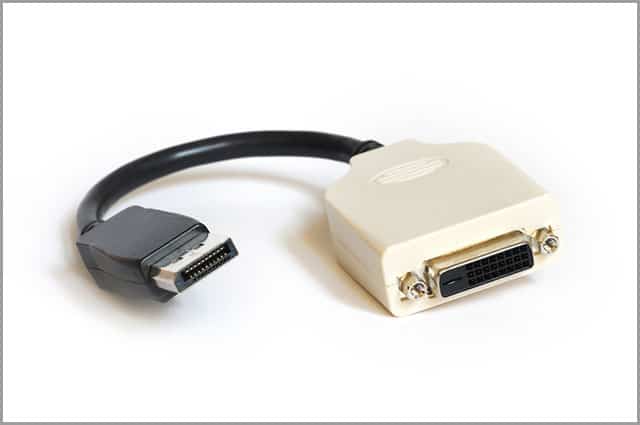DisplayPort to DVI Cable DisplayPort to DVI Cable