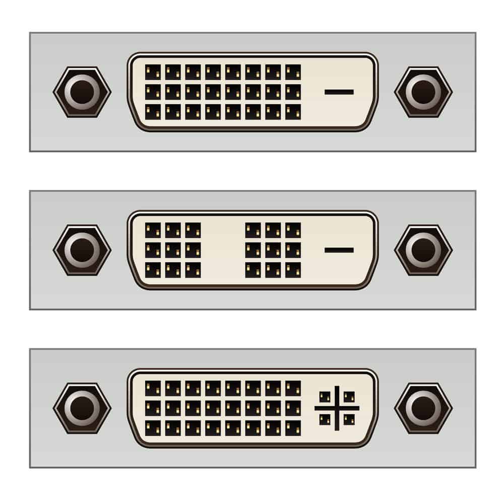 DVI Cable Assembly: Dvi digital pc video connectors