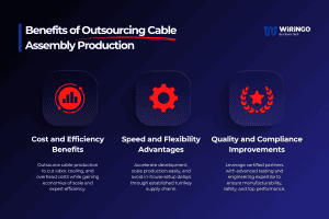 Benefits of outsourcing cable assembly production