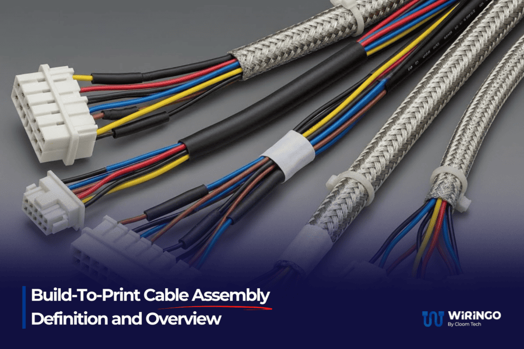 Build-To-Print Cable Assembly Definition and Overview