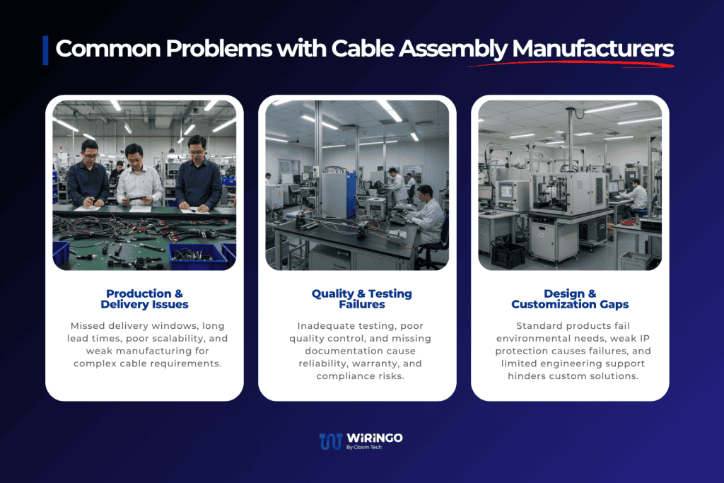 Common Problems with Cable Assembly Manufacturers