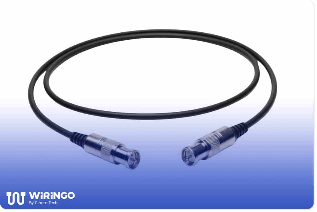 Compact, bend-friendly RF cabling