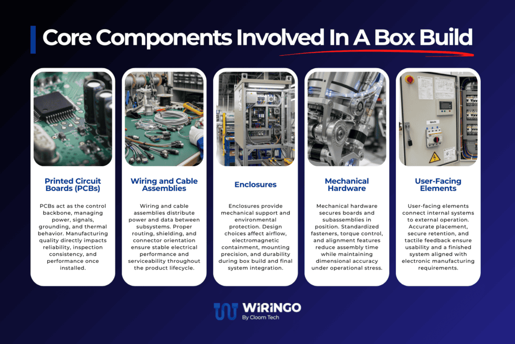 Core Components Involved In A Box Build