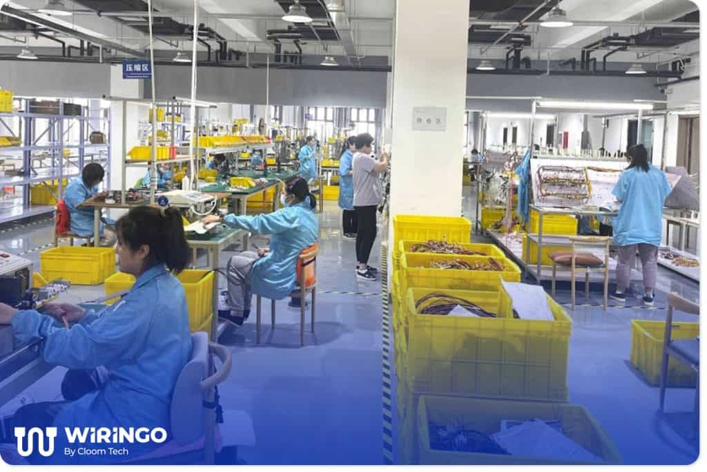 Flexible cable assemblies controlled production in action