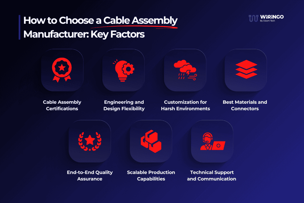 How to Choose a Cable Assembly Manufacturer_ Key Factors