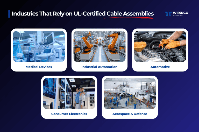 Industries That Rely on UL-Certified Cable Assemblies