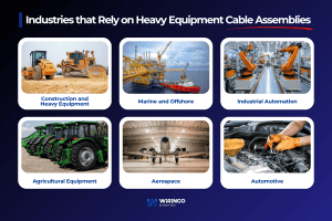 Industries that Rely on Heavy Equipment Cable Assemblies