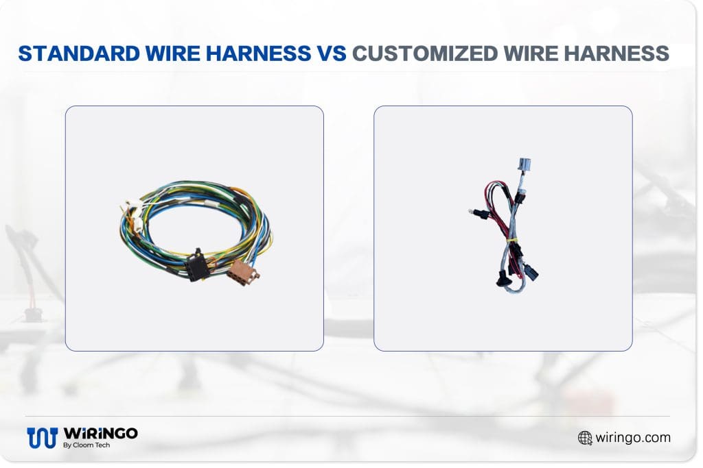 Standard wire harness vs customized wire harness