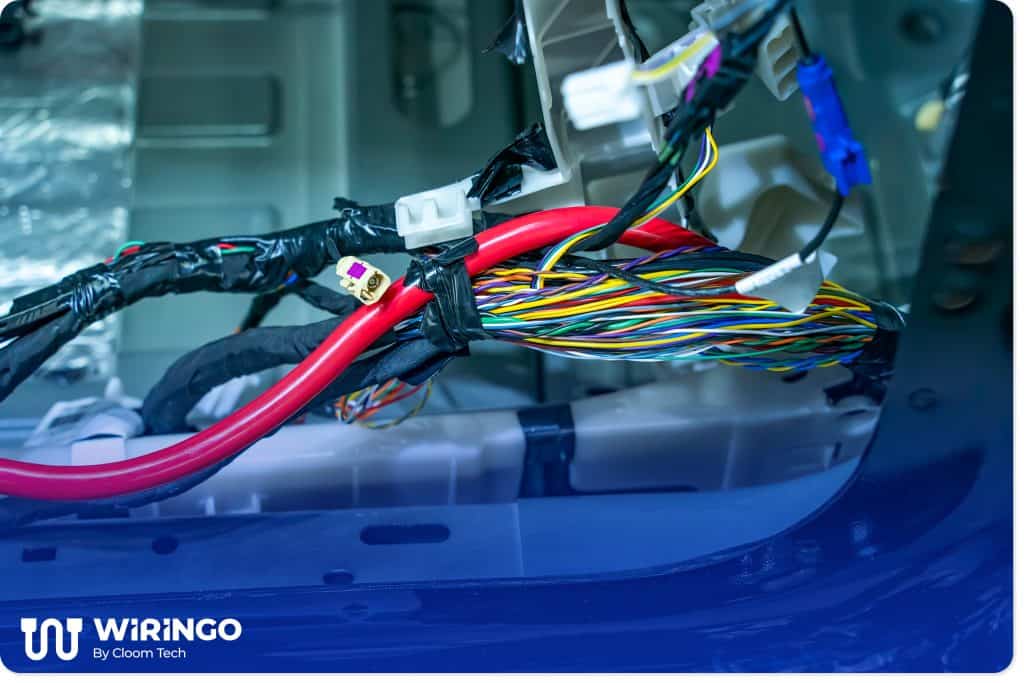 Engine wiring harnesses