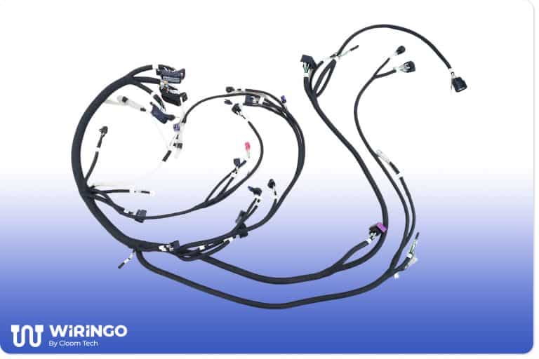 multiple branch wire harnesses